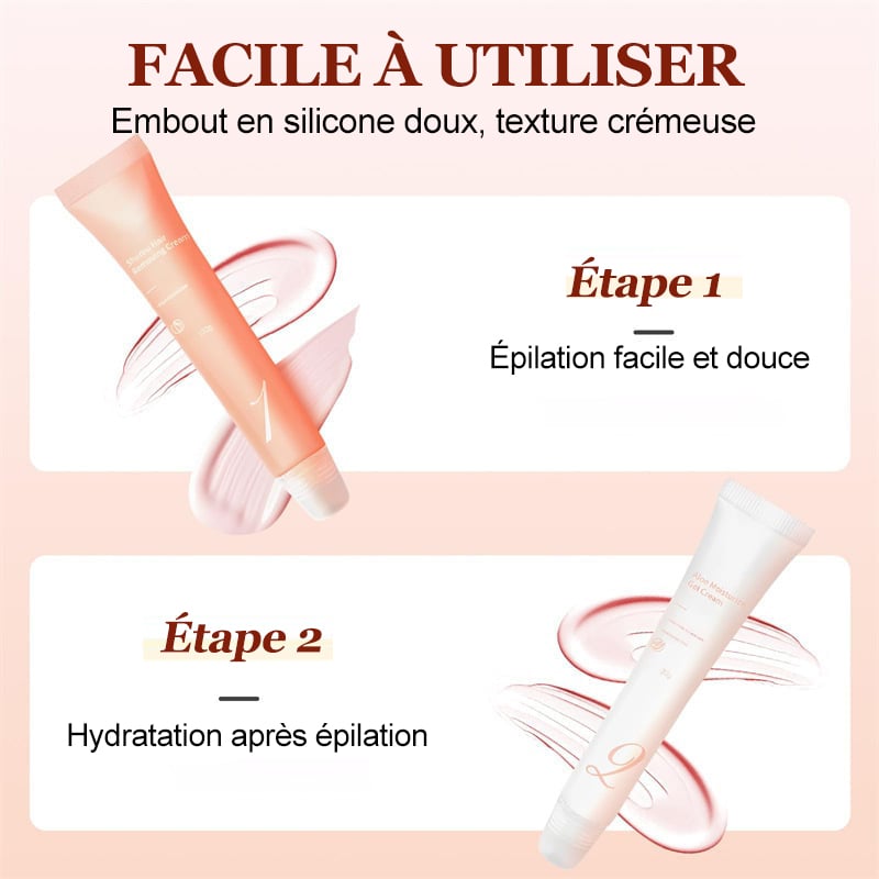 ACHETEZ-EN 2, OBTENEZ-EN 1 GRATUIT🤩Kit de crème dépilatoire pour femmes🤩
