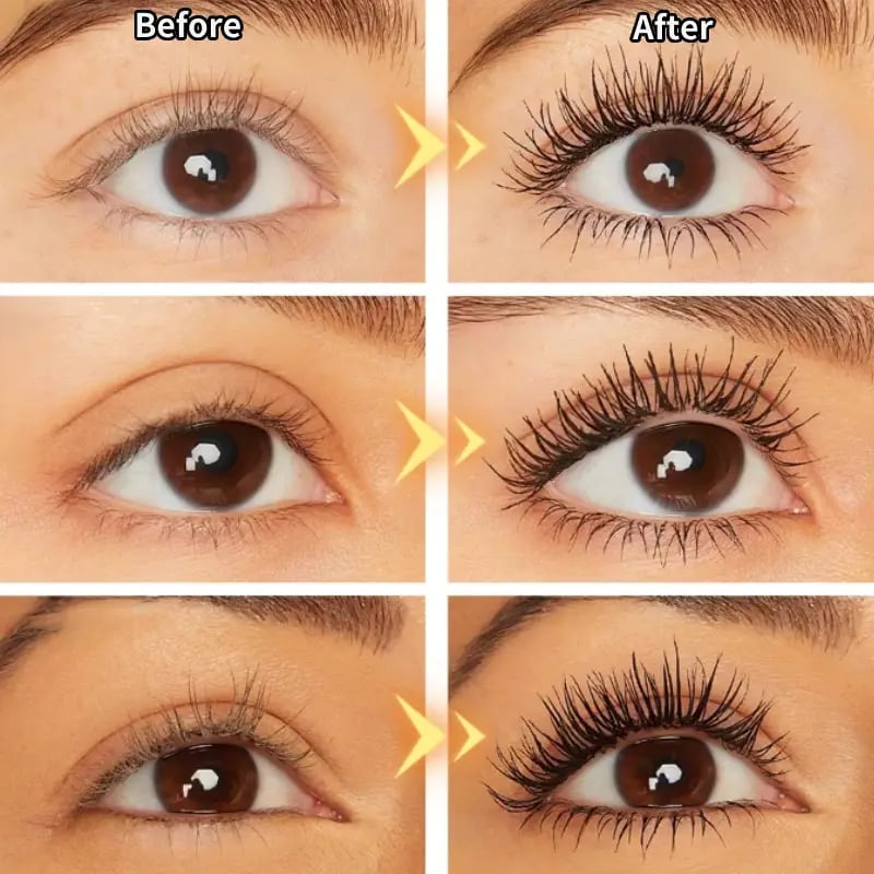 🎁Dernier jour, achetez-en 1 et recevez-en 1 gratuit💖Duo mascara noir et marron pour le maquillage des cils