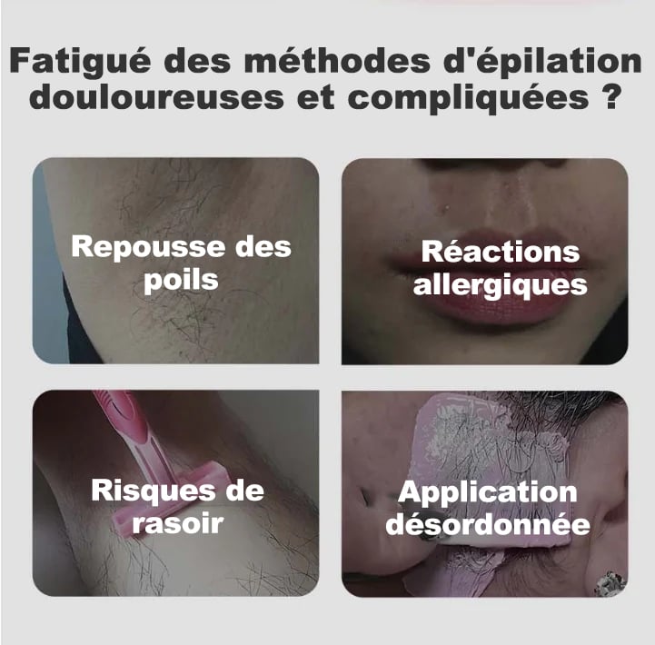 ACHETEZ-EN 2, OBTENEZ-EN 1 GRATUIT🤩Kit de crème dépilatoire pour femmes🤩