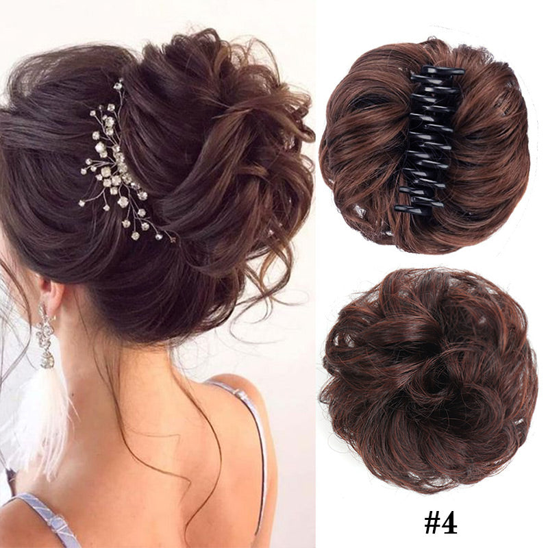 💥45% DE RÉDUCTION✨Perruque à Pinces avec Cheveux Naturels