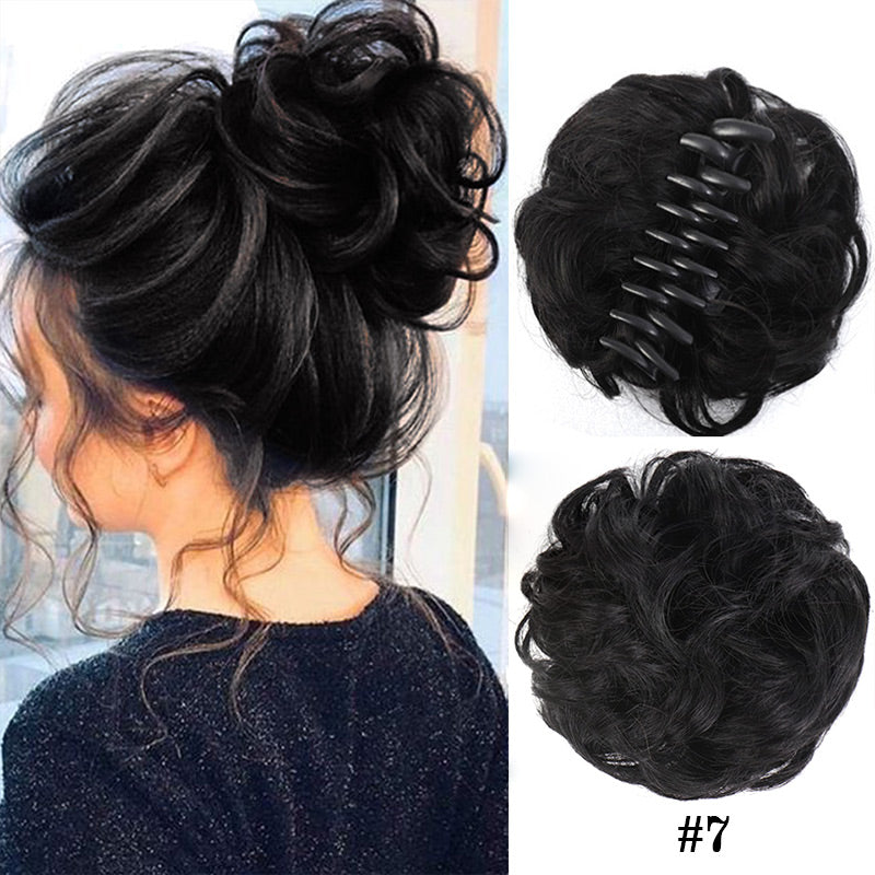 💥45% DE RÉDUCTION✨Perruque à Pinces avec Cheveux Naturels
