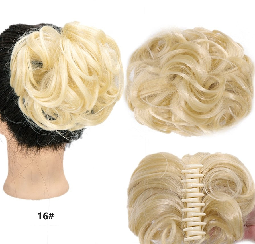💥45% DE RÉDUCTION✨Perruque à Pinces avec Cheveux Naturels