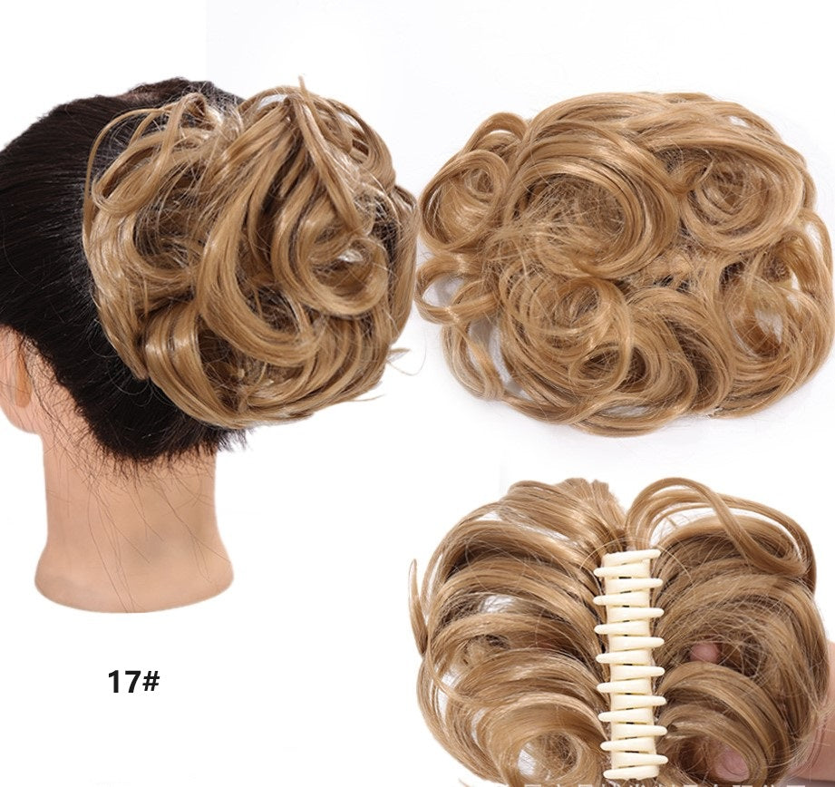 💥45% DE RÉDUCTION✨Perruque à Pinces avec Cheveux Naturels