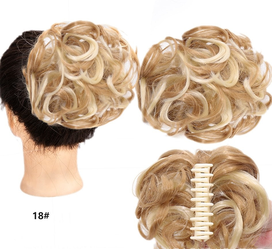 💥45% DE RÉDUCTION✨Perruque à Pinces avec Cheveux Naturels