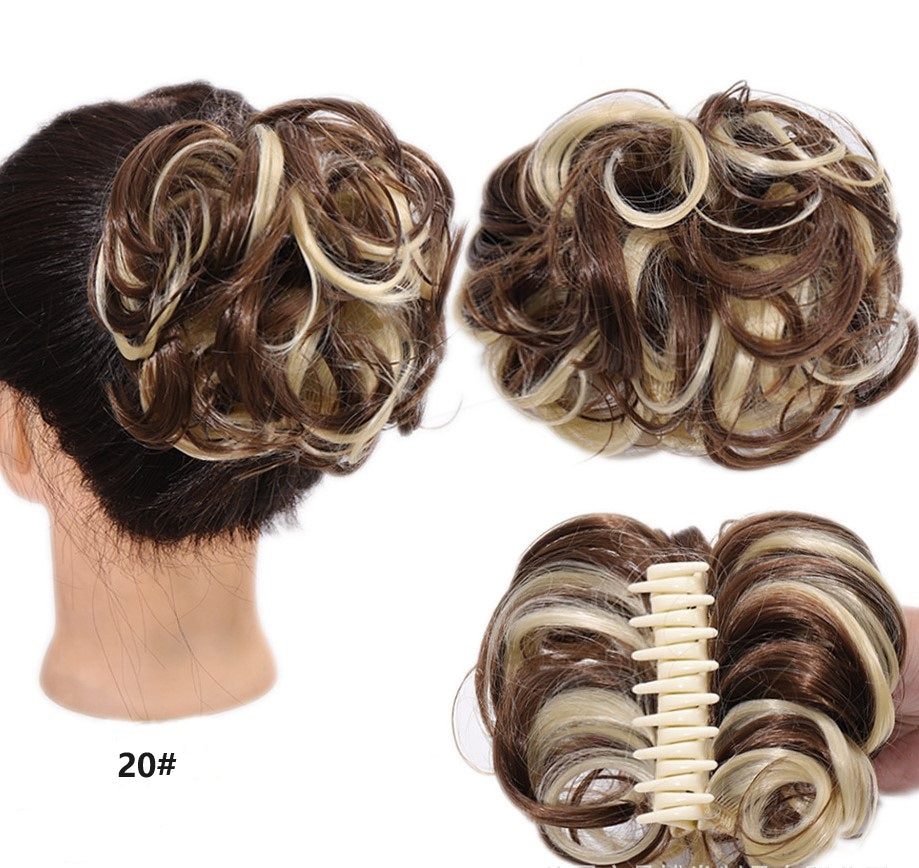 💥45% DE RÉDUCTION✨Perruque à Pinces avec Cheveux Naturels