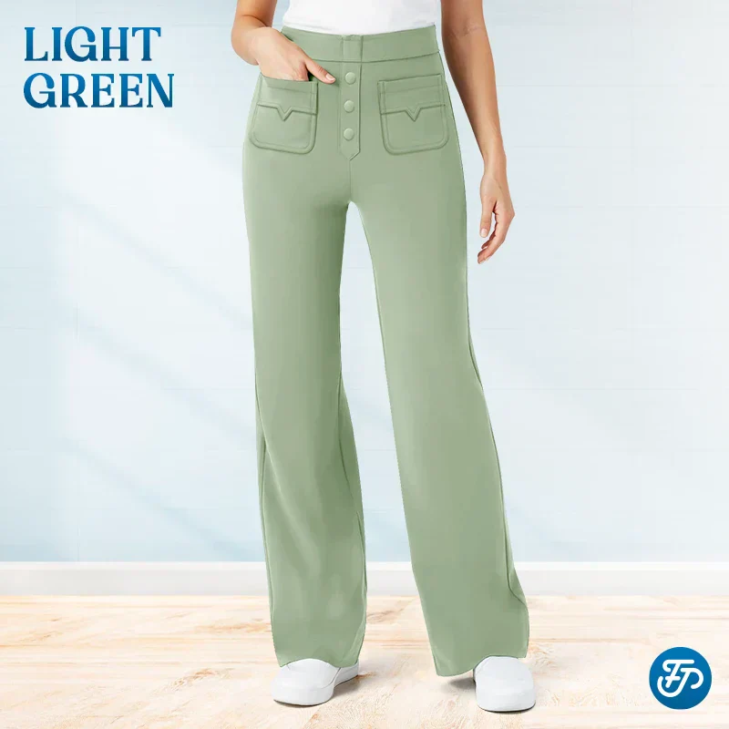 Pantalons Stretch Taille Haute pour Femme (Livraison gratuite)