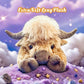 Noël Nouveau Jouet Cadeau🐂🎁Cute Cartoon Highland Cow Cuddly Toy