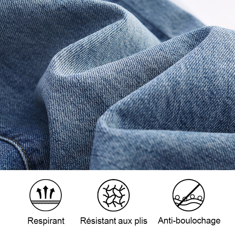 📢📢50% de réduction ! 🔥 Pantalon Stretch Taille Haute pour Abdominaux – Extensible à 360°, Affine Instantanément la Silhouette & Sculpte sans Serrer ! 👖✨