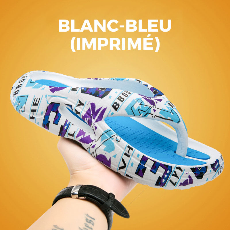 Tongs Confortables d'Été avec Semelles Épaisses（Achetez 2 pièces et bénéficiez de la livraison gratuite🔥）