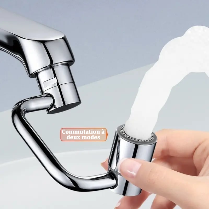 📢Dernier jour : 49 % de réduction✨Un indispensable pour chaque famille !🚰Rallonge de robinet/aérateur pivotante à 1080°