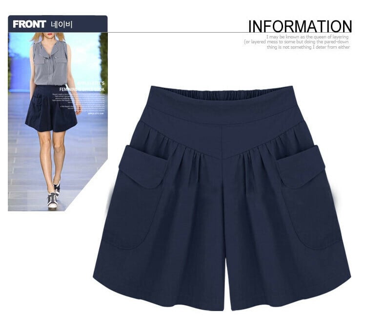💥Ausver Kauf💥Damen Strand Casual Hot Shorts mit elastischem Bund