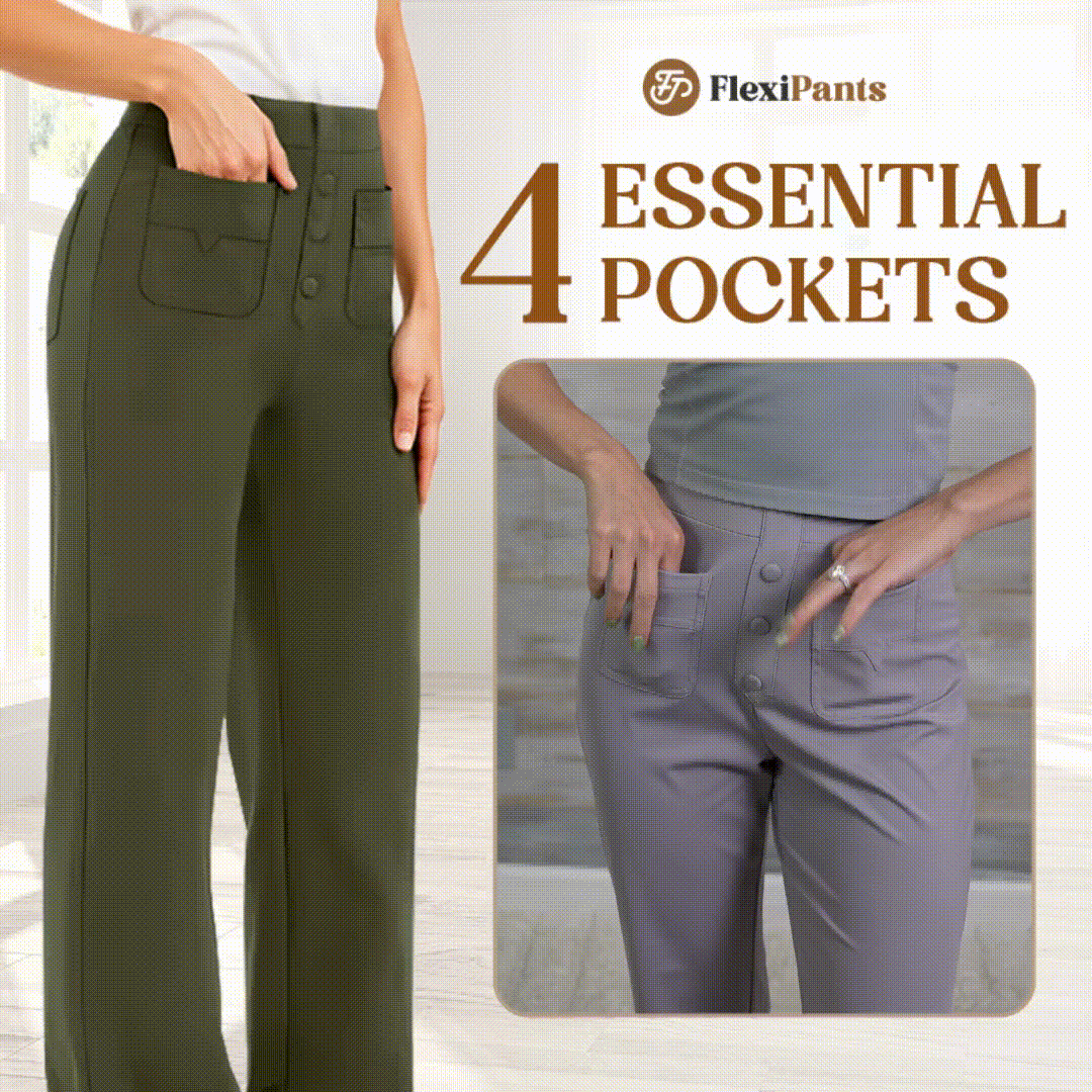 Pantalons Stretch Taille Haute pour Femme (Livraison gratuite)