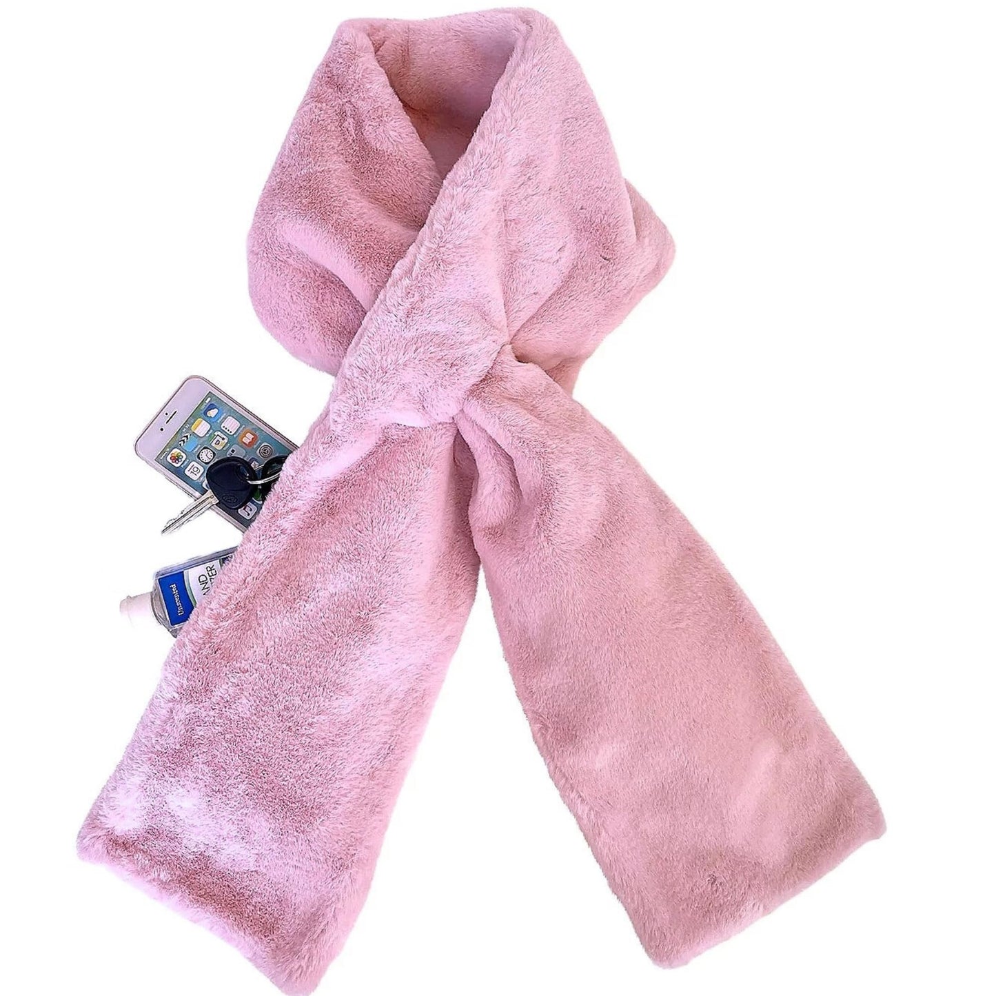 🧣50 % de réduction🔥 L’écharpe la plus confortable avec une poche zippée dissimulée
