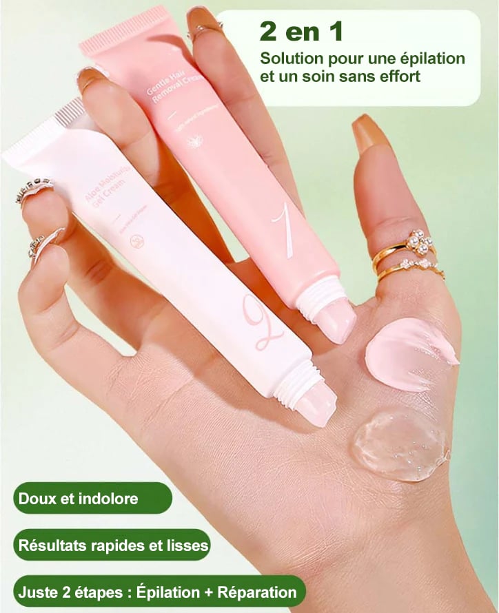 ACHETEZ-EN 2, OBTENEZ-EN 1 GRATUIT🤩Kit de crème dépilatoire pour femmes🤩