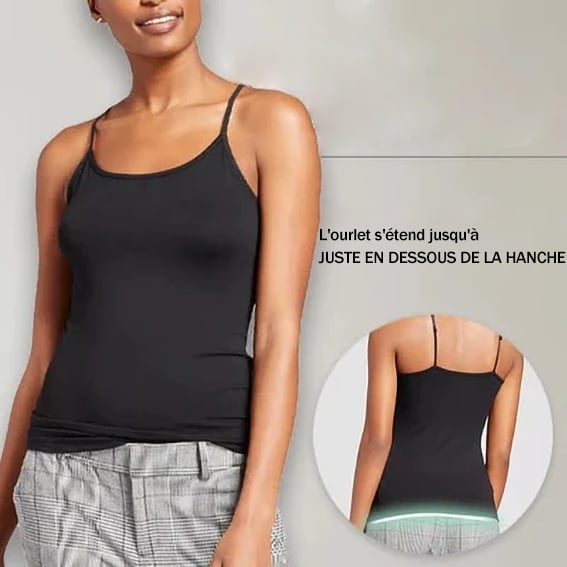 🔥Débardeur ample avec soutien-gorge intégré