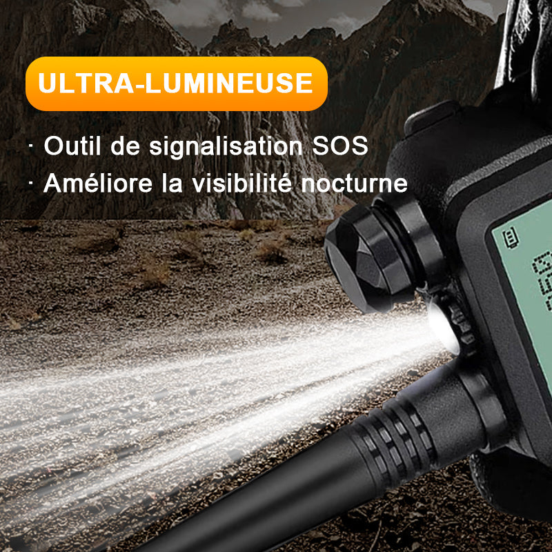 Radio amateur UV-5R longue portée UV5R Radio bidirectionnelle double bande Walkie