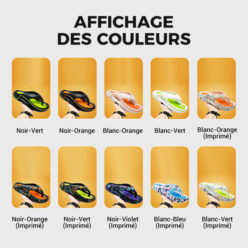 Tongs Confortables d'Été avec Semelles Épaisses（Achetez 2 pièces et bénéficiez de la livraison gratuite🔥）