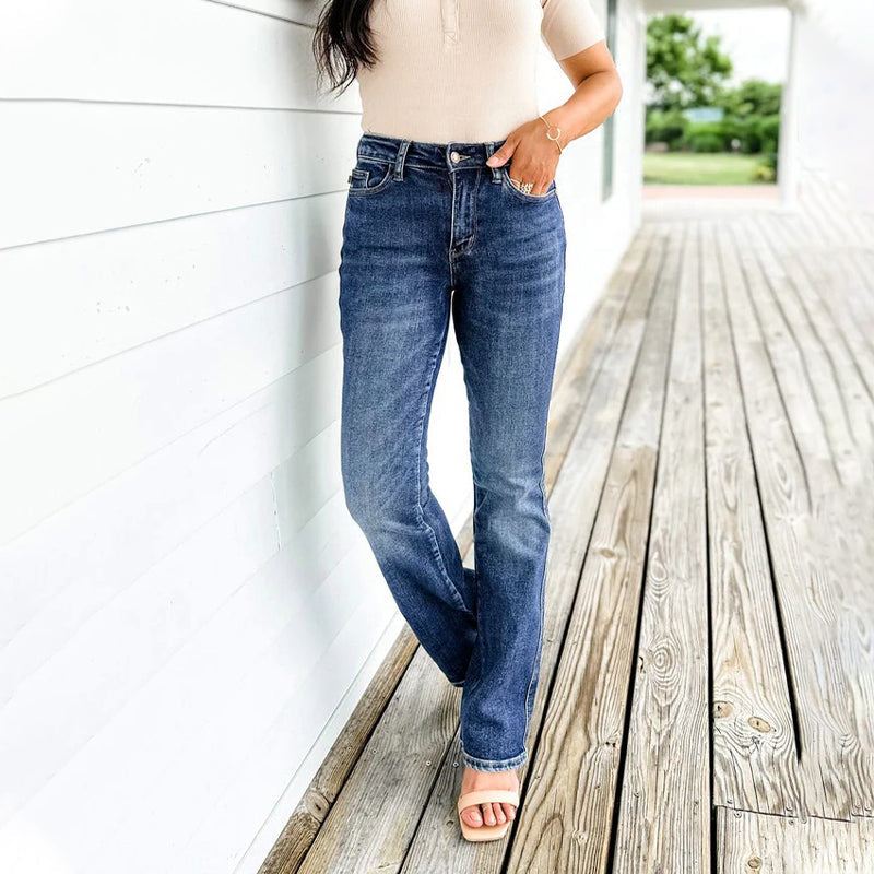📢📢50% de réduction ! 🔥 Pantalon Stretch Taille Haute pour Abdominaux – Extensible à 360°, Affine Instantanément la Silhouette & Sculpte sans Serrer ! 👖✨