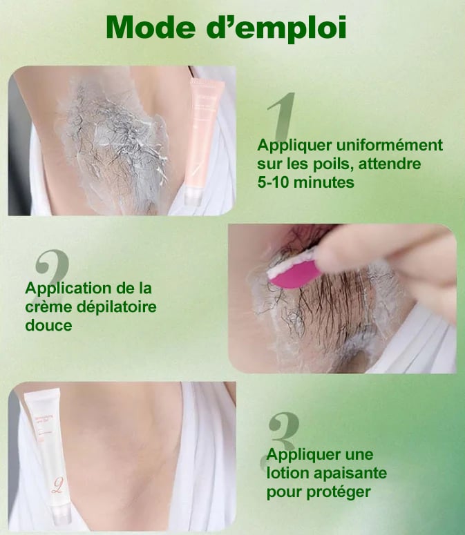 ACHETEZ-EN 2, OBTENEZ-EN 1 GRATUIT🤩Kit de crème dépilatoire pour femmes🤩