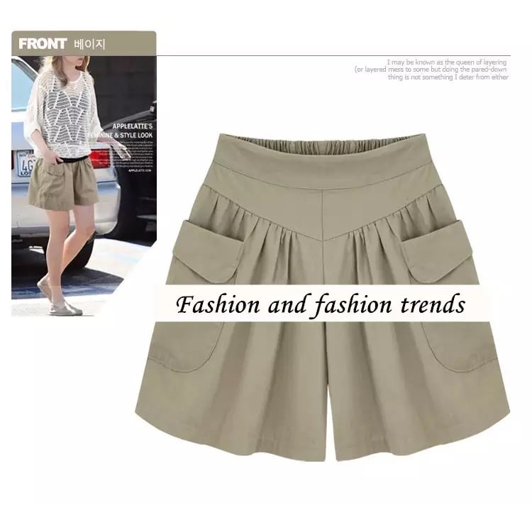 💥Ausver Kauf💥Damen Strand Casual Hot Shorts mit elastischem Bund