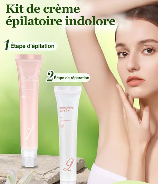 ACHETEZ-EN 2, OBTENEZ-EN 1 GRATUIT🤩Kit de crème dépilatoire pour femmes🤩