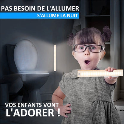 📢Dernier jour : Achetez-en 2 obtenez-en 1 gratuit✨💡Lampe LED magnétique rechargeable à capteur intelligent sans perçage