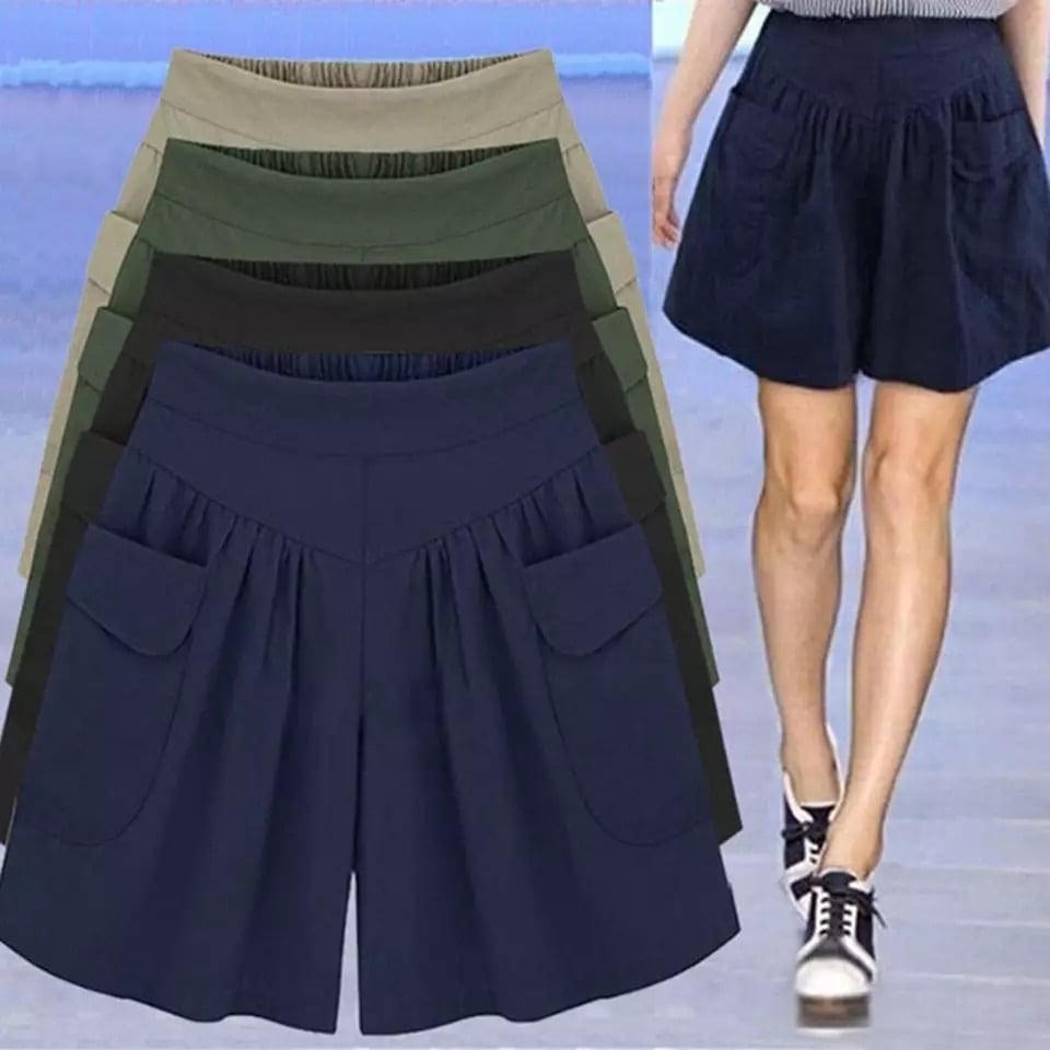 💥Ausver Kauf💥Damen Strand Casual Hot Shorts mit elastischem Bund