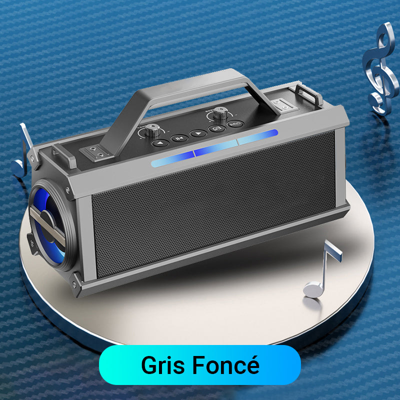 Enceinte Karaoké Bluetooth 200W avec microphone sans fil