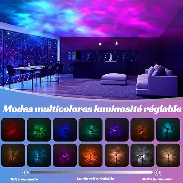 🌟Plus qu'un cadeau | Projecteur de rêves Keyora Aurora – Lumière étoilée pour des moments romantiques🌌