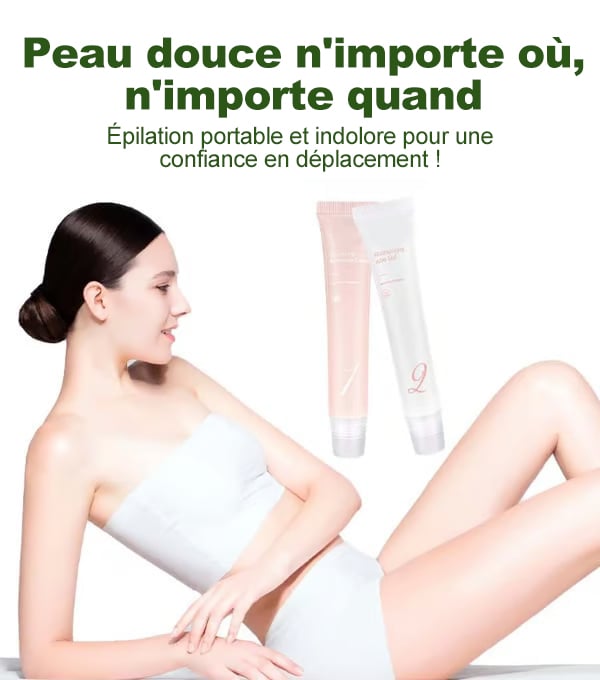 ACHETEZ-EN 2, OBTENEZ-EN 1 GRATUIT🤩Kit de crème dépilatoire pour femmes🤩