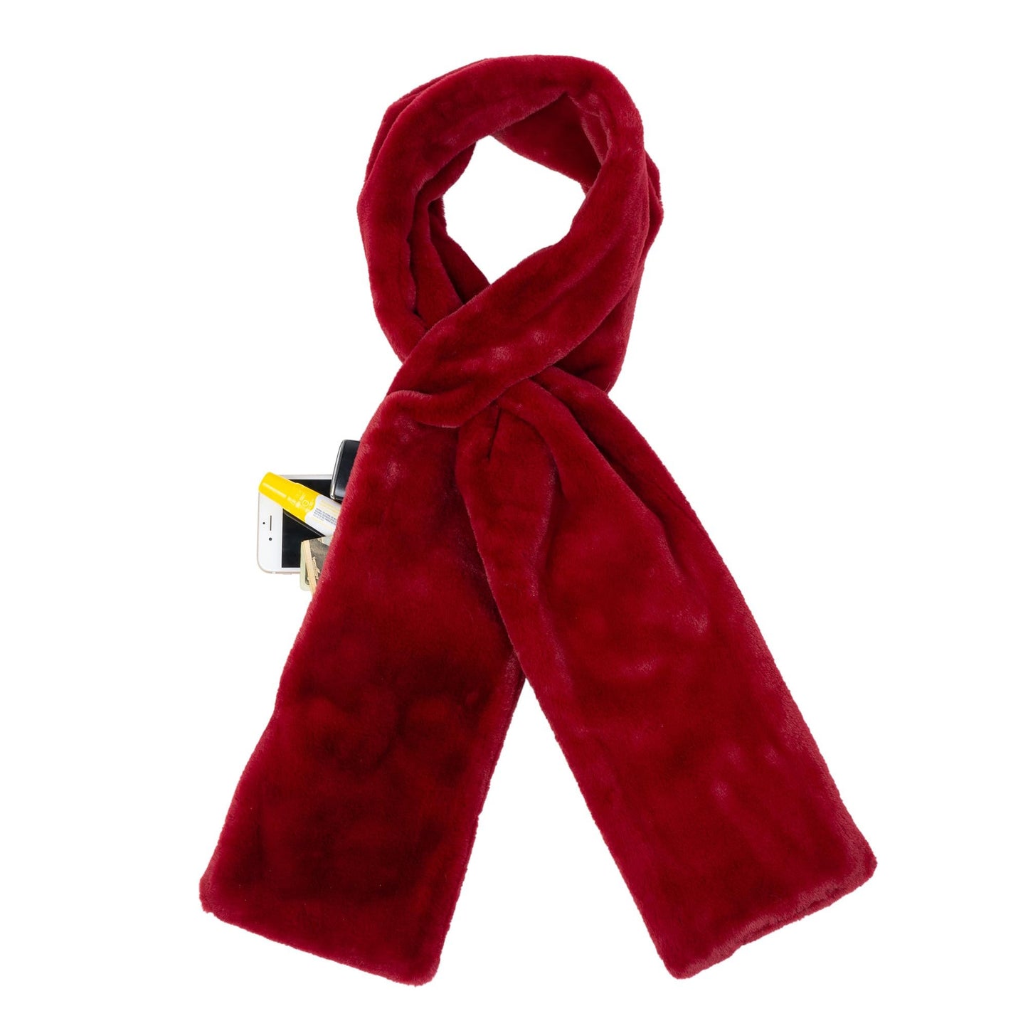 🧣50 % de réduction🔥 L’écharpe la plus confortable avec une poche zippée dissimulée