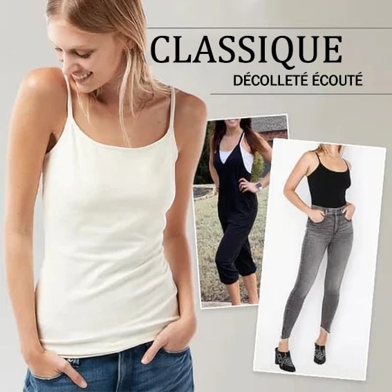 🔥Débardeur ample avec soutien-gorge intégré