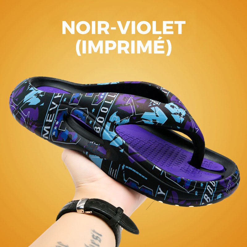 Tongs Confortables d'Été avec Semelles Épaisses（Achetez 2 pièces et bénéficiez de la livraison gratuite🔥）