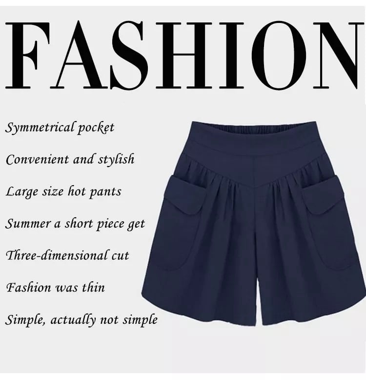 💥Ausver Kauf💥Damen Strand Casual Hot Shorts mit elastischem Bund