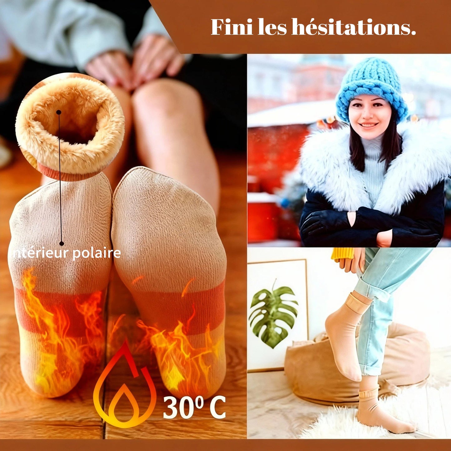 📢Dernier jour : 49 % de réduction🔥Chaussettes ultra douces et thermiques | Vos compagnons douillets pour l'hiver
