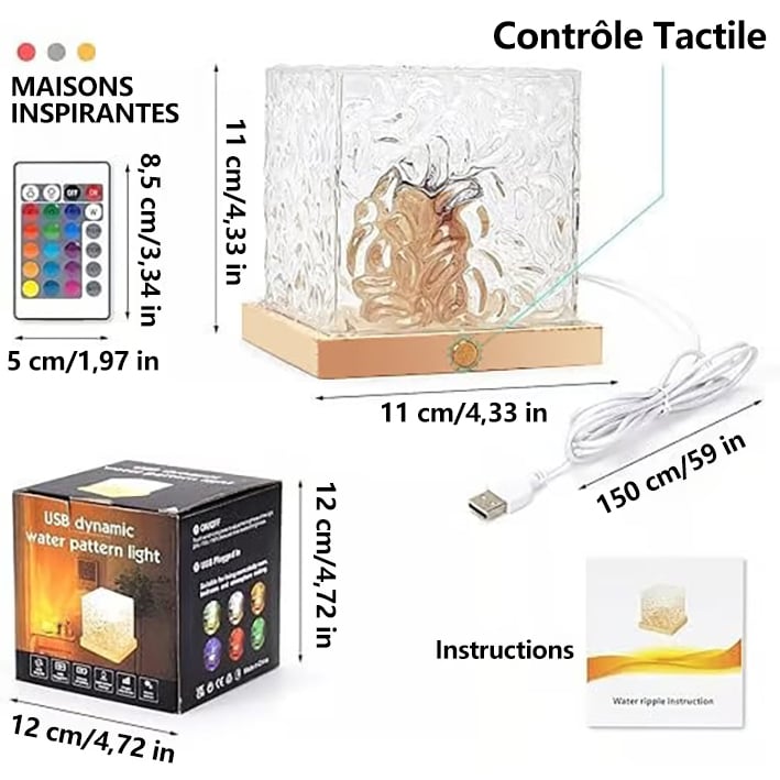 🌟Plus qu'un cadeau | Projecteur de rêves Keyora Aurora – Lumière étoilée pour des moments romantiques🌌