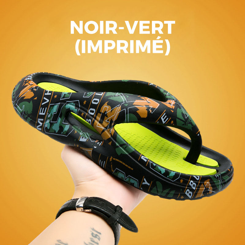 Tongs Confortables d'Été avec Semelles Épaisses（Achetez 2 pièces et bénéficiez de la livraison gratuite🔥）