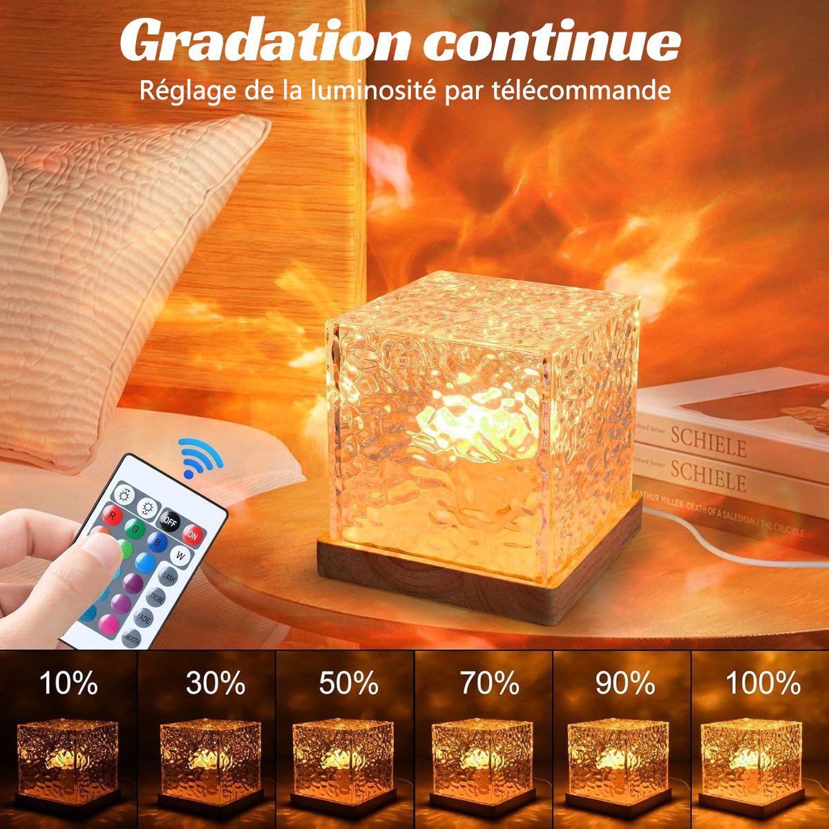 🌟Plus qu'un cadeau | Projecteur de rêves Keyora Aurora – Lumière étoilée pour des moments romantiques🌌