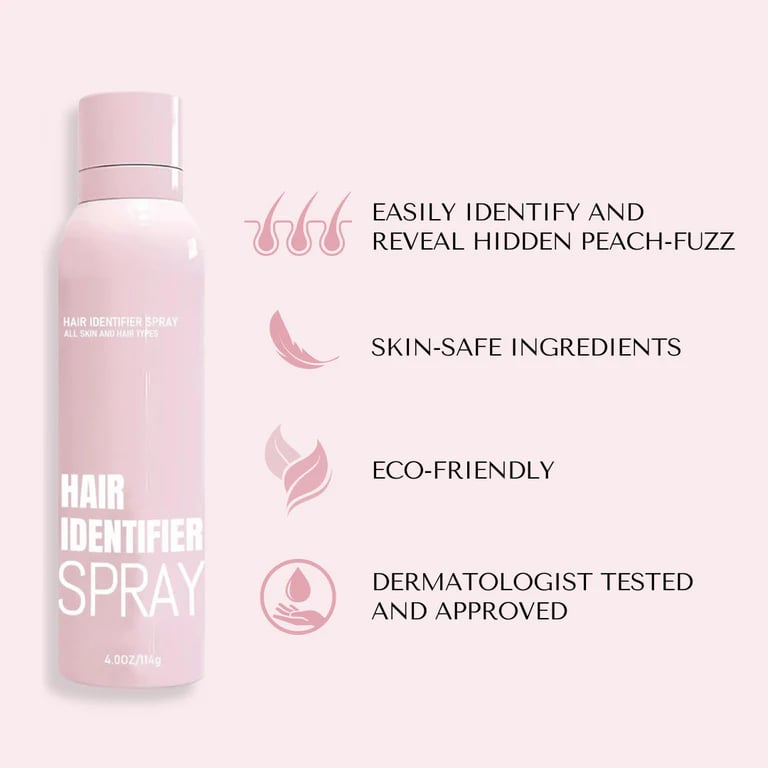 Spray de reconnaissance des poils du visage