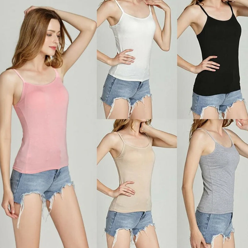 🔥Débardeur ample avec soutien-gorge intégré