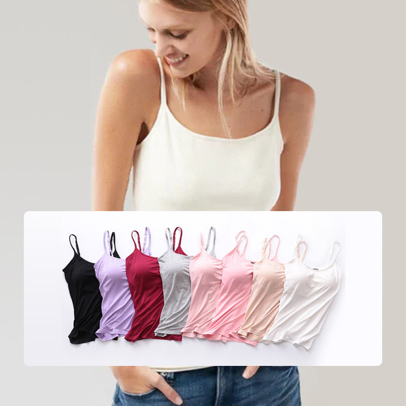 🔥Débardeur ample avec soutien-gorge intégré