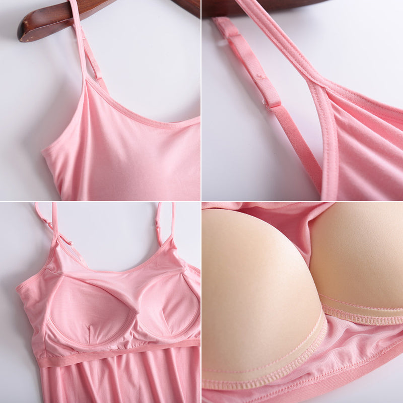 🔥Débardeur ample avec soutien-gorge intégré