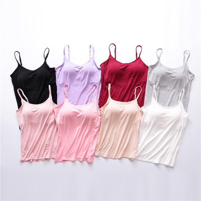 🔥Débardeur ample avec soutien-gorge intégré