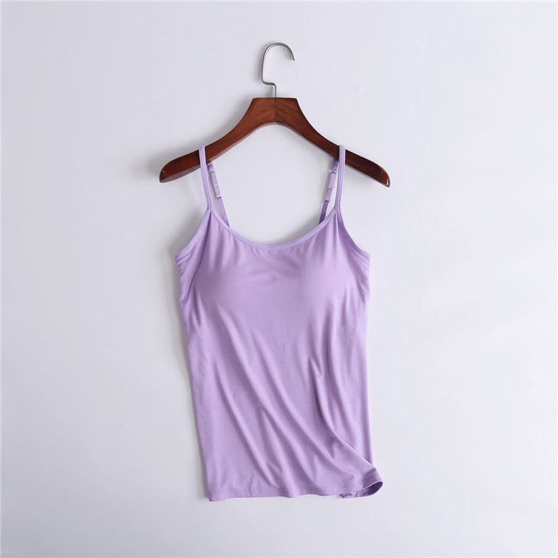 🔥Débardeur ample avec soutien-gorge intégré