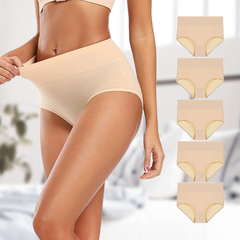 🔥Culotte en Coton de Grande Taille à Taille Haute pour Femmes