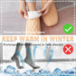 Chaussettes thermiques antidérapantes pour l'intérieur