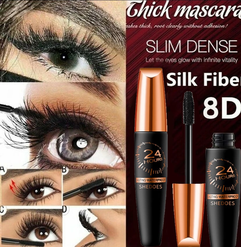 🎁 Offre limitée : Achetez 1 Gratuit 1⏳ Mascara épaississant et allongeant en fibres de soie 4D waterproof