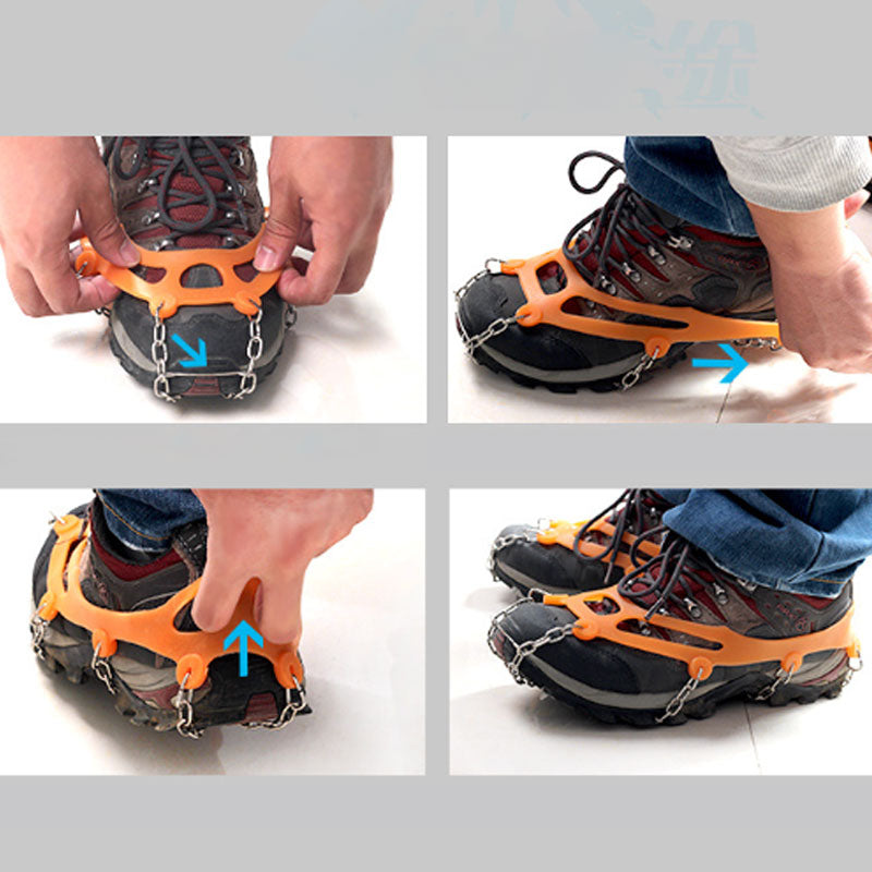 Crampons antidérapants pour chaussures et bottes de randonnée (50% de réduction)