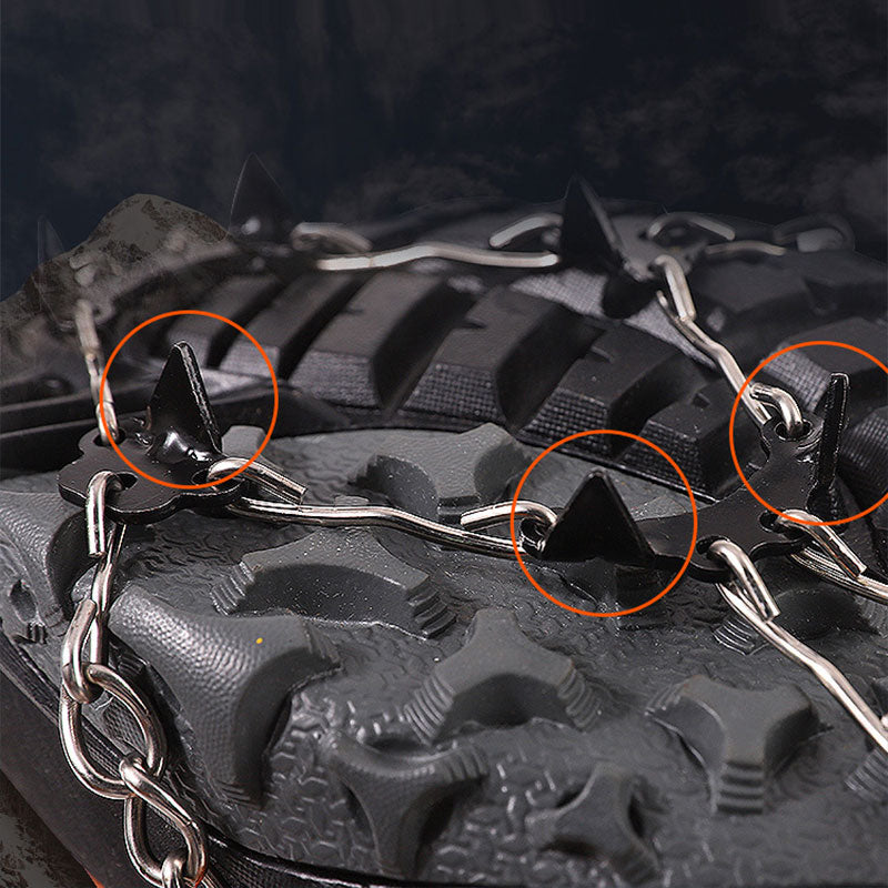 Crampons antidérapants pour chaussures et bottes de randonnée (50% de réduction)