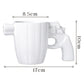 Creative Novelty Coffee Mug with Revolver Handle